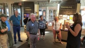 Touring the Lowell National Museum, 2019 Annual Meeting