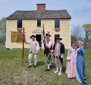 Patriots Day Commemoration at the Wyman Homestead, 4/19/25